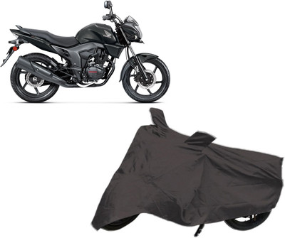 

AutoKit Two Wheeler Cover for Honda(Trigger, Black)