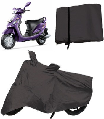 

Capeshoppers Two Wheeler Cover for Mahindra(Grey)