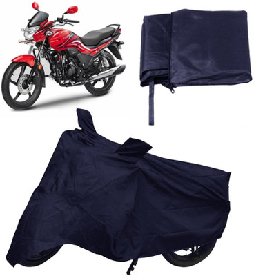

Capeshoppers Two Wheeler Cover for Hero(Blue)