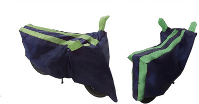 Speedro Two Wheeler Cover for Bajaj(Pulsar 135 LS DTS-i, Green)