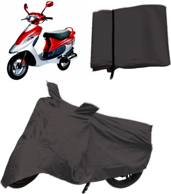 

Capeshoppers Two Wheeler Cover for TVS(Grey)