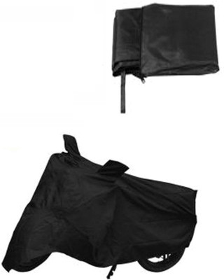 

Deeshika Two Wheeler Cover for Bajaj(Discover 125 DTS-i, Black)