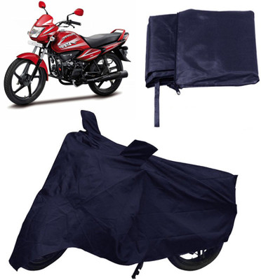 

Capeshoppers Two Wheeler Cover for Hero(Blue)