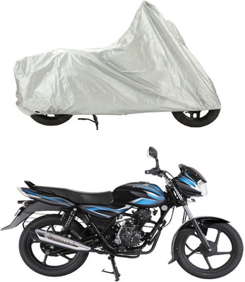 

Creative Via Two Wheeler Cover for Bajaj(Discover, Silver)
