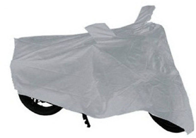 

Car Dressers Two Wheeler Cover for Suzuki(Hayate, Silver)