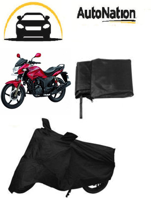 

Autonation Two Wheeler Cover for Hero(Hunk, Black)