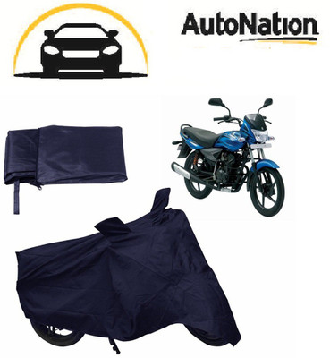 

Autonation Two Wheeler Cover for Bajaj(Platina, Blue)