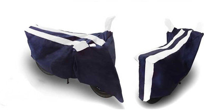 DrivingAID Two Wheeler Cover for Bajaj(Pulsar 135 LS DTS-i, White)