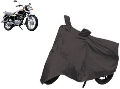 

Auto Wheel Garage Two Wheeler Cover for TVS(Star, Black)