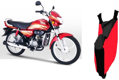 

Javatech Two Wheeler Cover for Hero(CD deluxe, Red, Black)