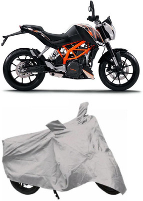 

Shengshou Two Wheeler Cover for KTM(Duke 390, Silver)