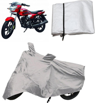 

Capeshoppers Two Wheeler Cover for TVS(Silver)