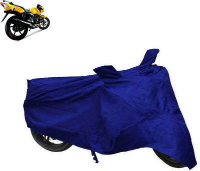Tradon Two Wheeler Cover for TVS(Apache, Blue)