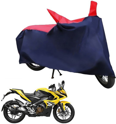 Uncle Paddy's Two Wheeler Cover for Bajaj(Pulsar RS 200, Red, Blue)