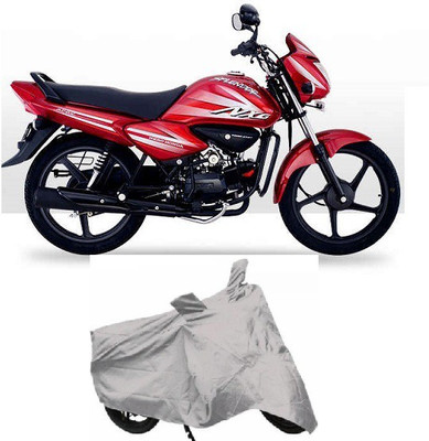 

Javatech Two Wheeler Cover for Hero(Splendor NXG, Silver)