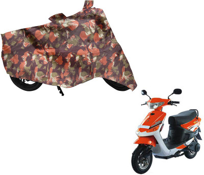 AUTO PEARL Two Wheeler Cover for Indus(Yo Style, Multicolor)