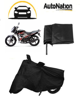 

Autonation Two Wheeler Cover for Yamaha(SS 125, Black)