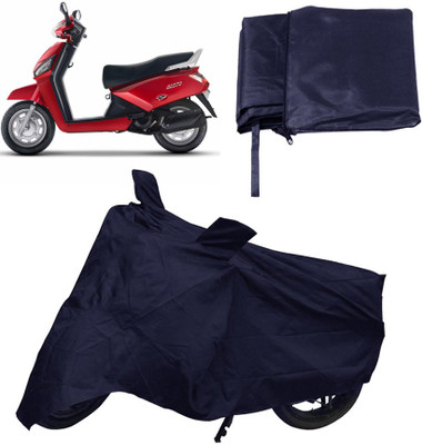 

Capeshoppers Two Wheeler Cover for Mahindra(Blue)