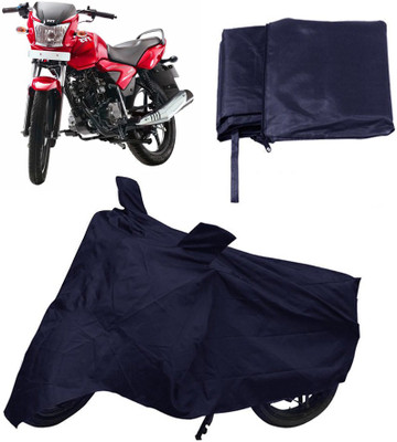 

Capeshoppers Two Wheeler Cover for TVS(Blue)