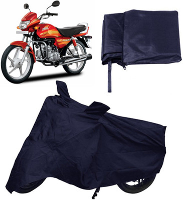 

Capeshoppers Two Wheeler Cover for Hero(Blue)