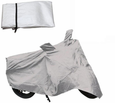 

Wild Panther Two Wheeler Cover for Suzuki(Let's, Silver)