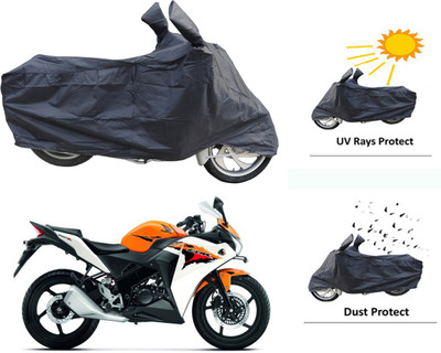 

Creative Via Two Wheeler Cover for Honda(CBR 150R, Black)