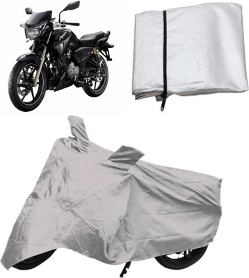 

Capeshoppers Two Wheeler Cover for TVS(Silver)