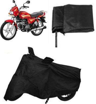 

Capeshoppers Two Wheeler Cover for Hero(Black)