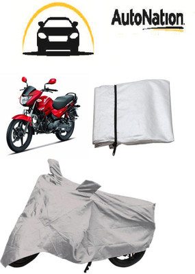 

Autonation Two Wheeler Cover for Hero(Glamour FI, Silver)