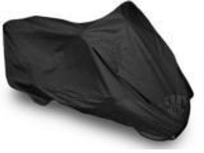 Deeshika Two Wheeler Cover for Bajaj(Avenger 220 DTS-i, Black)