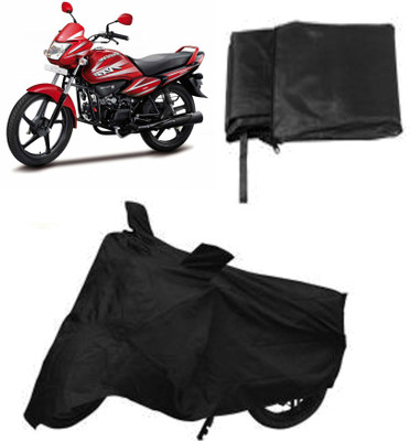

Capeshoppers Two Wheeler Cover for Hero(Black)