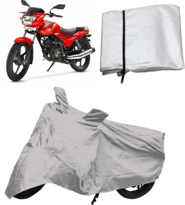 

Capeshoppers Two Wheeler Cover for TVS(Silver)