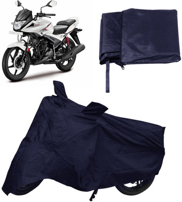 

Capeshoppers Two Wheeler Cover for Hero(Blue)