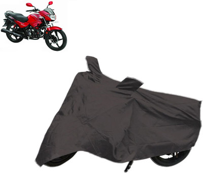 

Bombax Two Wheeler Cover for Hero(Glamour, Black)