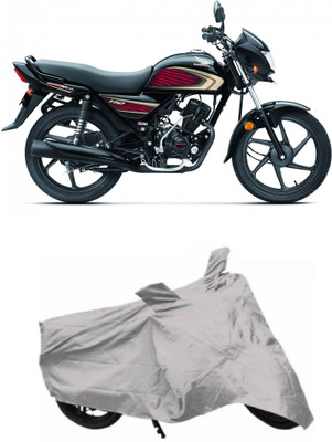 

Avix Two Wheeler Cover for Honda(Dream, Silver)