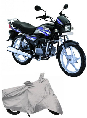 

Starling Two Wheeler Cover for Hero(Splendor, Silver)