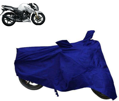 The Auto Home Two Wheeler Cover for TVS(Apache RTR 180, Blue)
