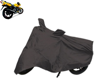 Javatech Two Wheeler Cover for TVS(Apache RTR 160, Black)