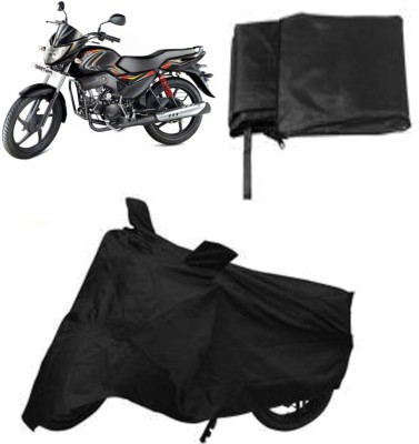 CapeShoppers Two Wheeler Cover for Mahindra(Black)