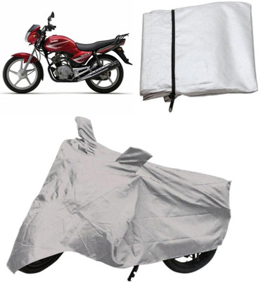 

Stylobby Two Wheeler Cover for Yamaha(YBR, Silver)