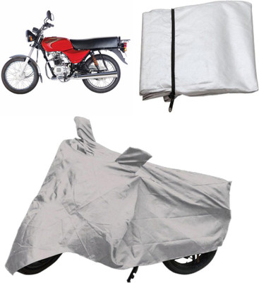 

Capeshoppers Two Wheeler Cover for Bajaj(Silver)