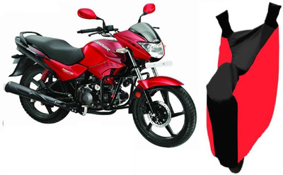 

Dogwood Two Wheeler Cover for Hero(Glamour, Red, Black)
