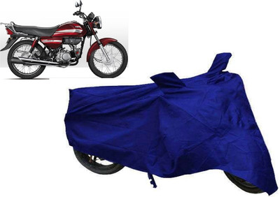 HD Decor Two Wheeler Cover for Hero(HF Dawn, Blue)