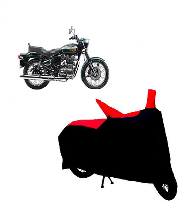 KAAZ Two Wheeler Cover for Royal Enfield(Bullet 500, Black)