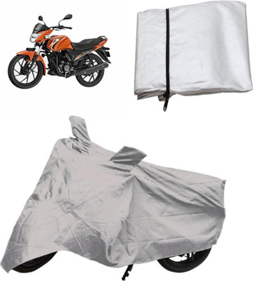 

Capeshoppers Two Wheeler Cover for Suzuki(Silver)
