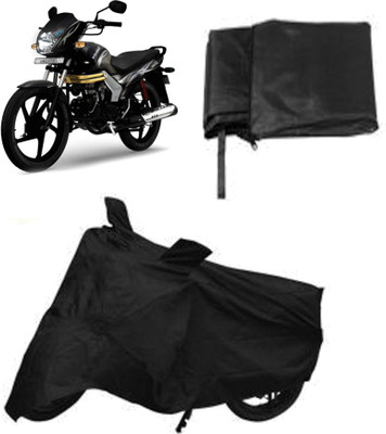 CapeShoppers Two Wheeler Cover for Mahindra(Black)