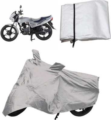 

Capeshoppers Two Wheeler Cover for LML(Silver)