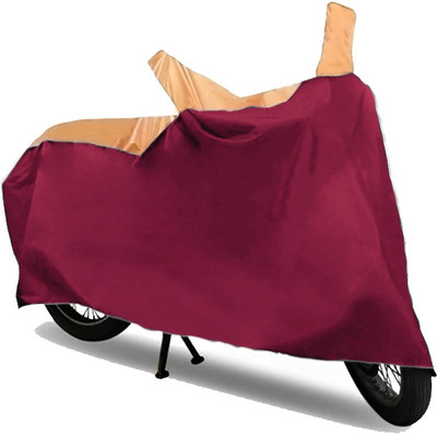 GoldCartz Two Wheeler Cover for Bajaj(Pulsar 220 DTS-i, Beige, Maroon)