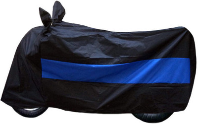 

Almos Two Wheeler Cover for Royal Enfield(Thunderbird 500, Black, Blue)
