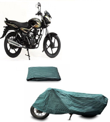 

Tatkal Shopping Fun Two Wheeler Cover for Bajaj(Discover 125 DTS-i, Green)